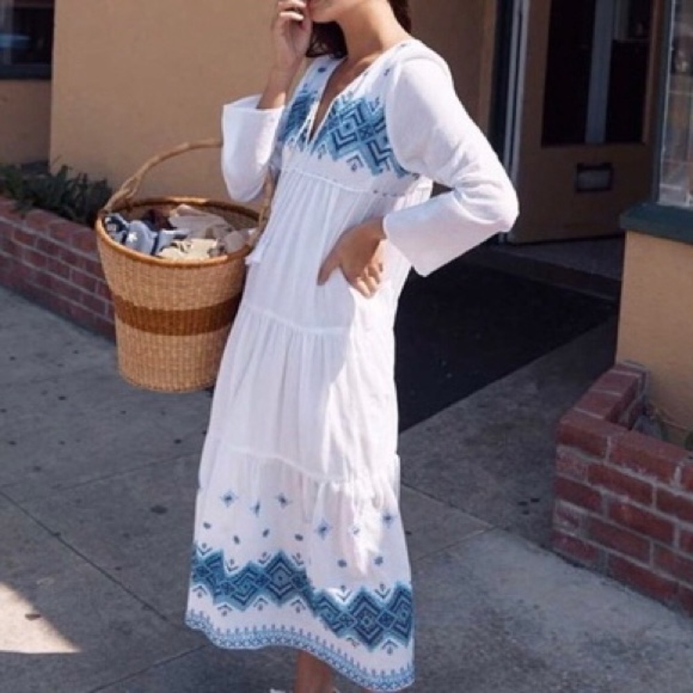 Christy Dawn embroidered paloma dress XS/S
